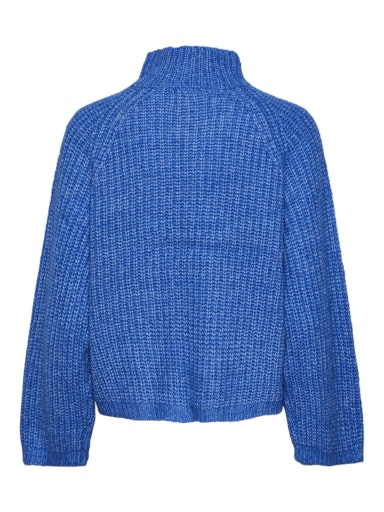 Nell Roll Neck Jumper Blue