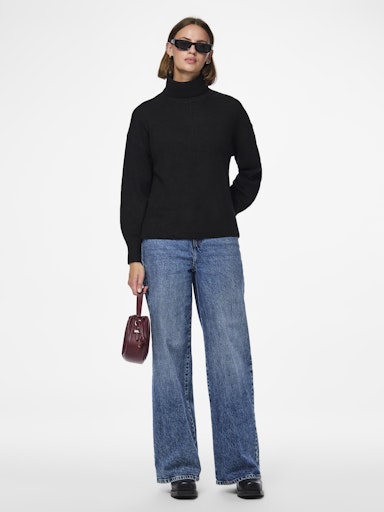 Malou Roll Neck Black