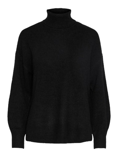 Malou Roll Neck Black