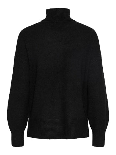 Malou Roll Neck Black