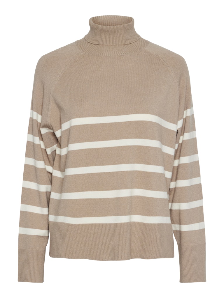 Sia Stripe Jumper Taupe