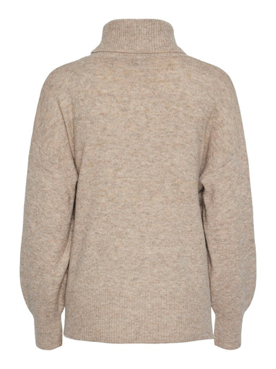 Malou Roll Neck Taupe