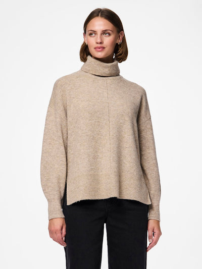 Malou Roll Neck Taupe