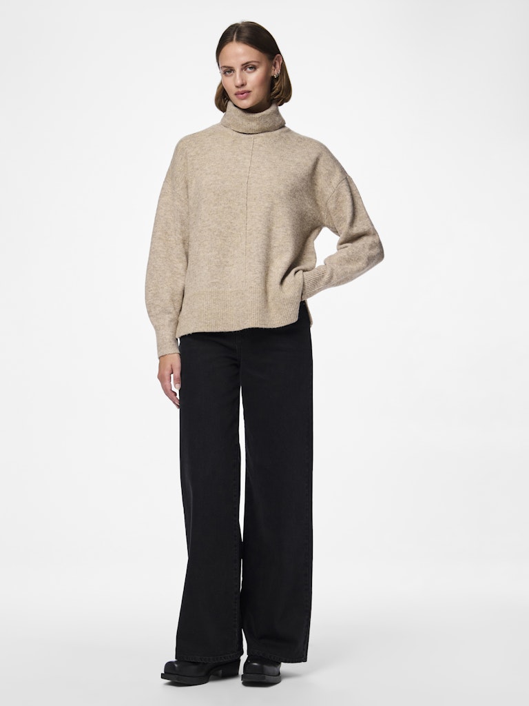 Malou Roll Neck Taupe