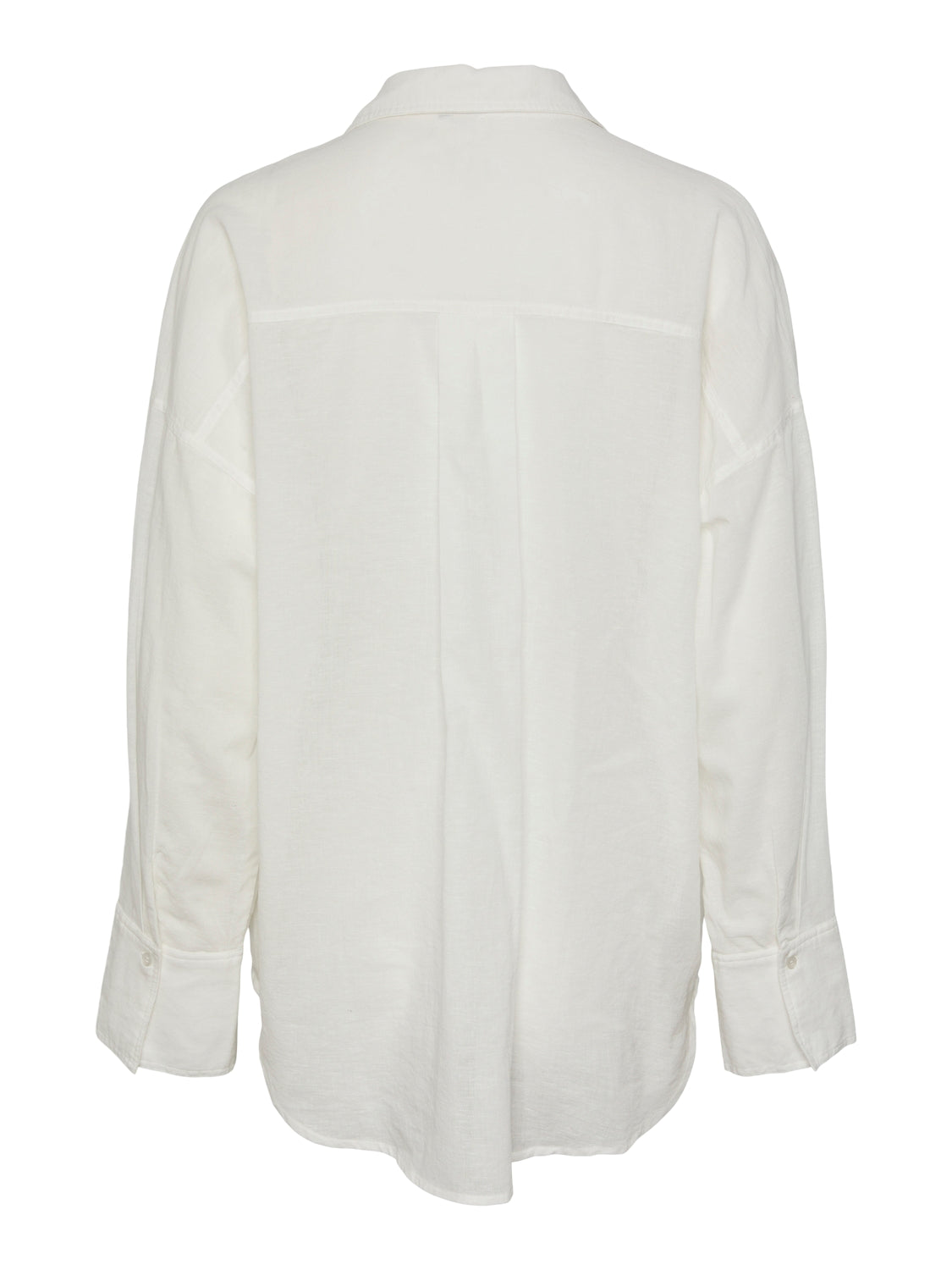 Pieces Linen Blouse White