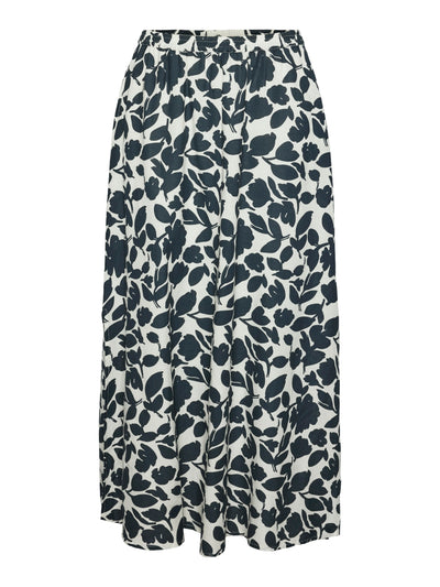 Black & White Print Skirt