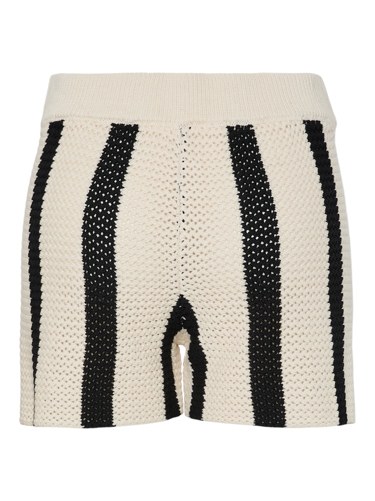 Stripe Crochet Shorts