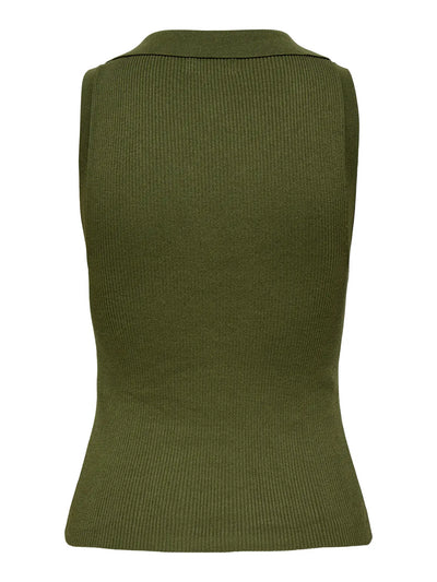 JDY Rib Tanktop Olive