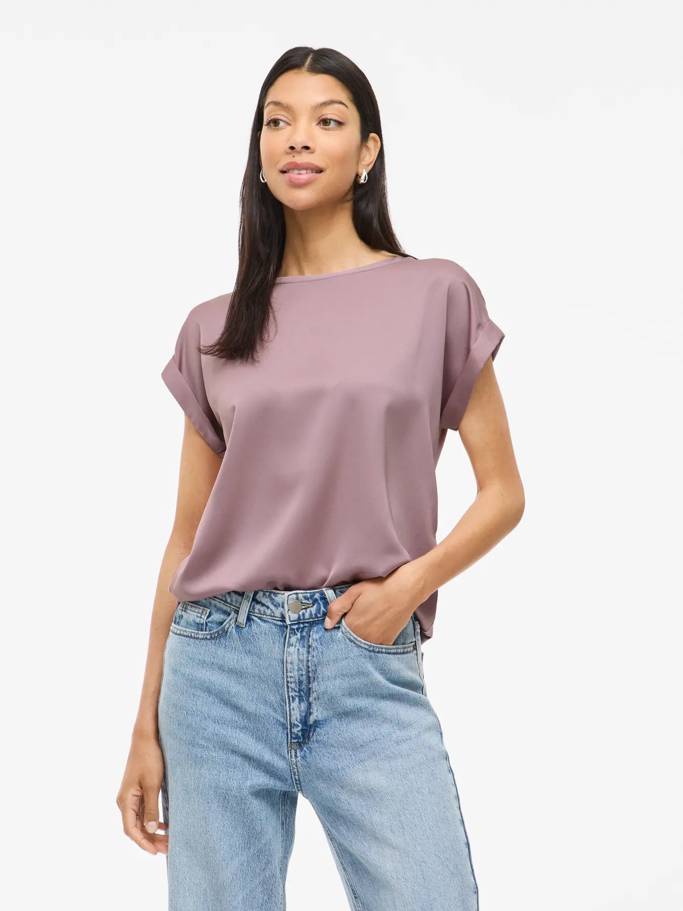 Satin Tee Rose