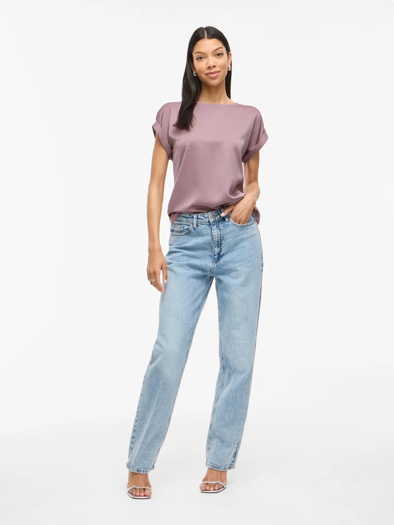 Satin Tee Rose