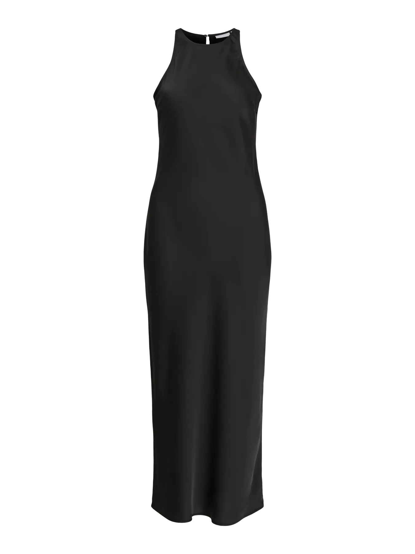 Viellette Satin Dress Black