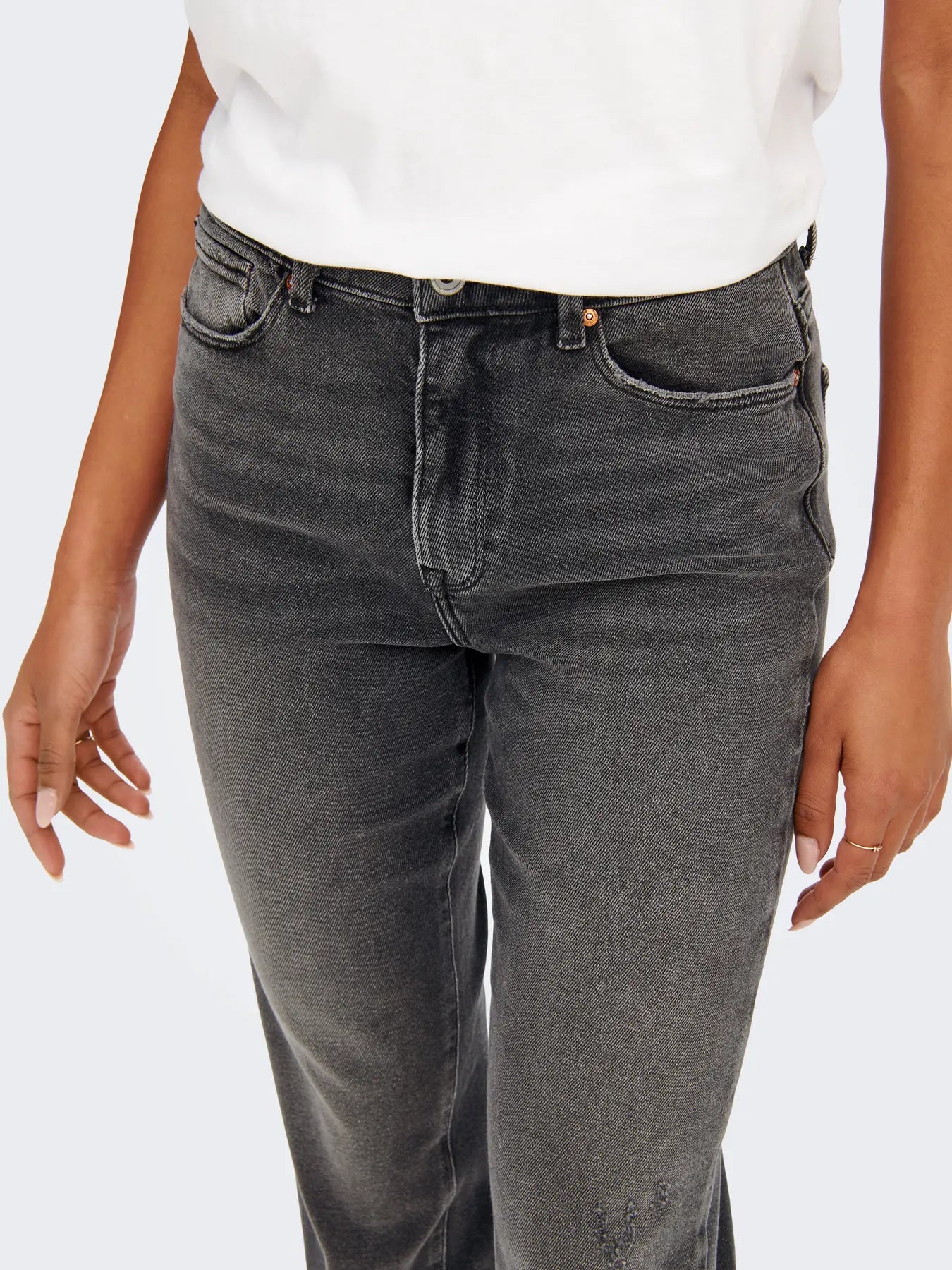 Only Mum Jeans Dark Grey 32Leg