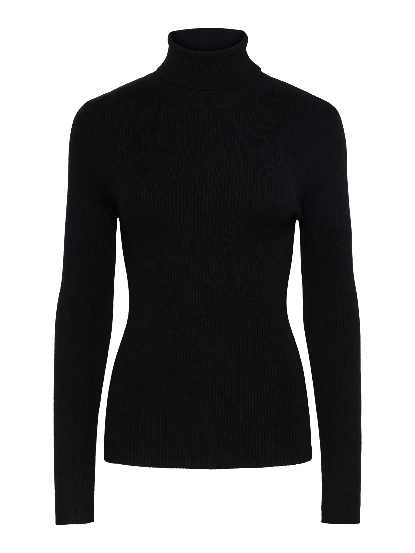 Mira Roll Neck Jumper Black