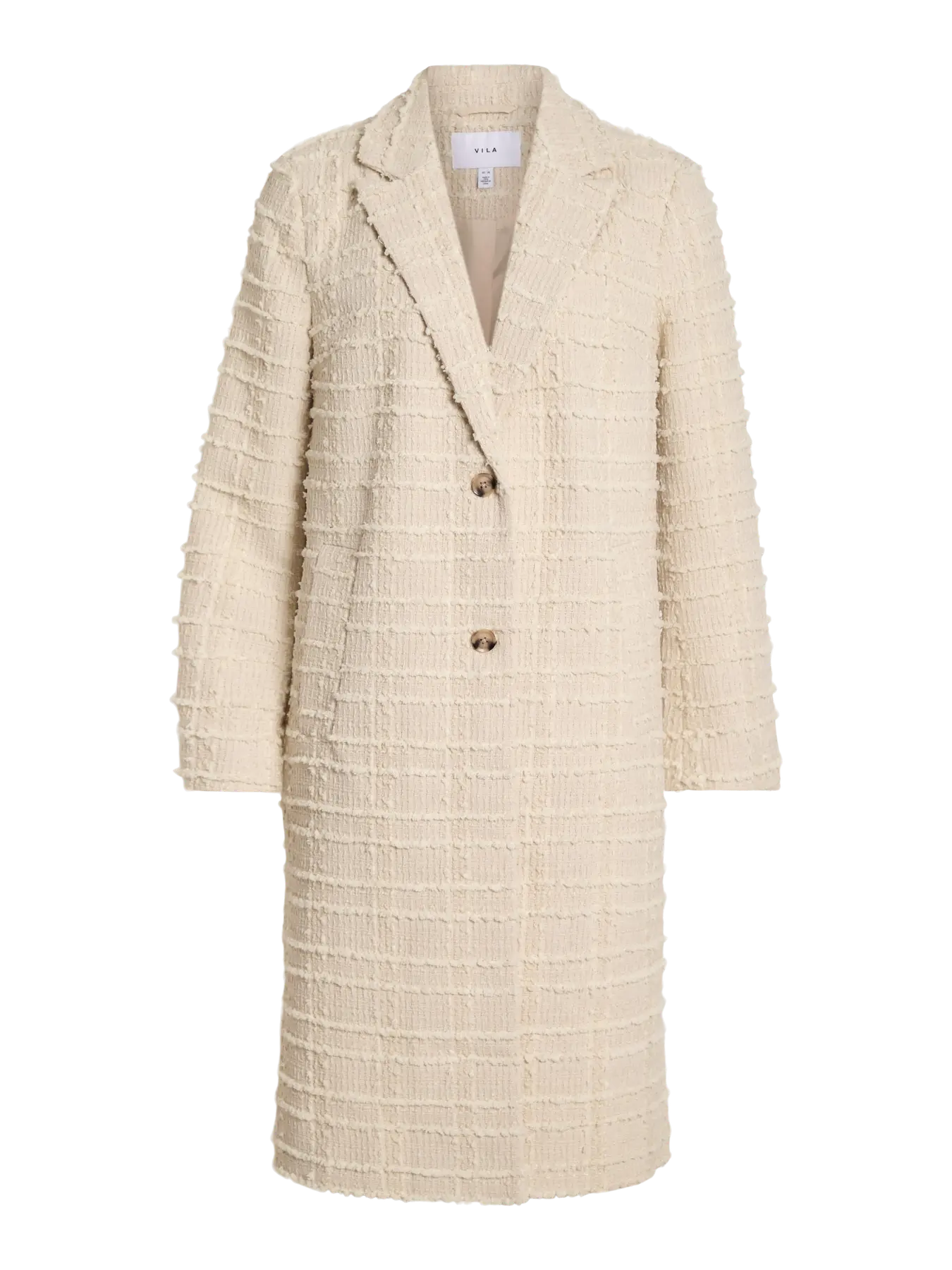 Coco Cream Woven Coat