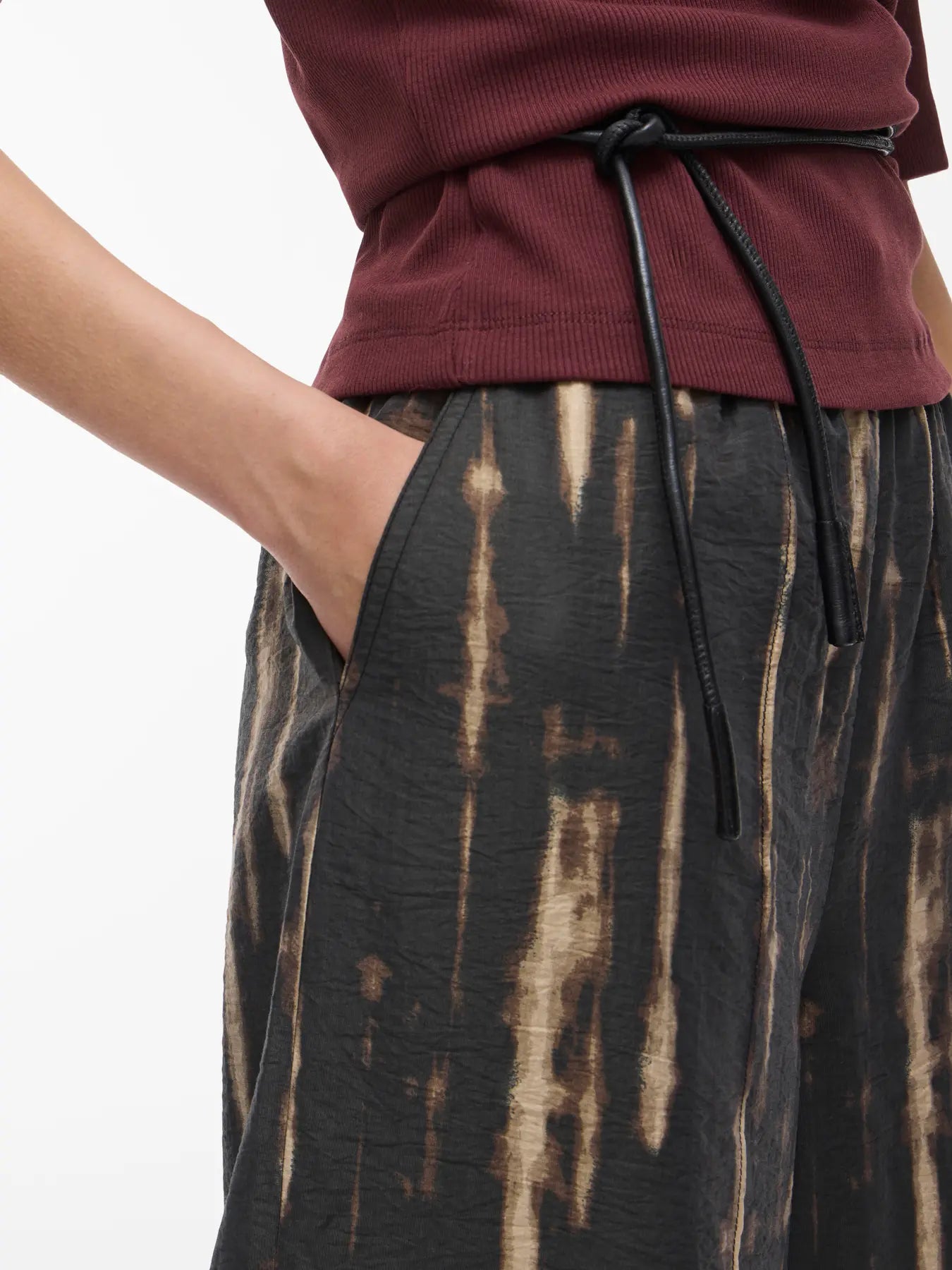 Animal Print Trouser