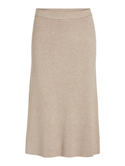 Kate Knitted Skirt Taupe