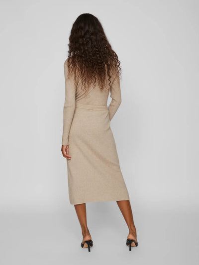 Kate Knitted Skirt Taupe