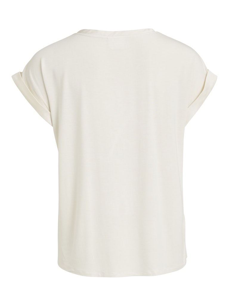 Satin Tee White