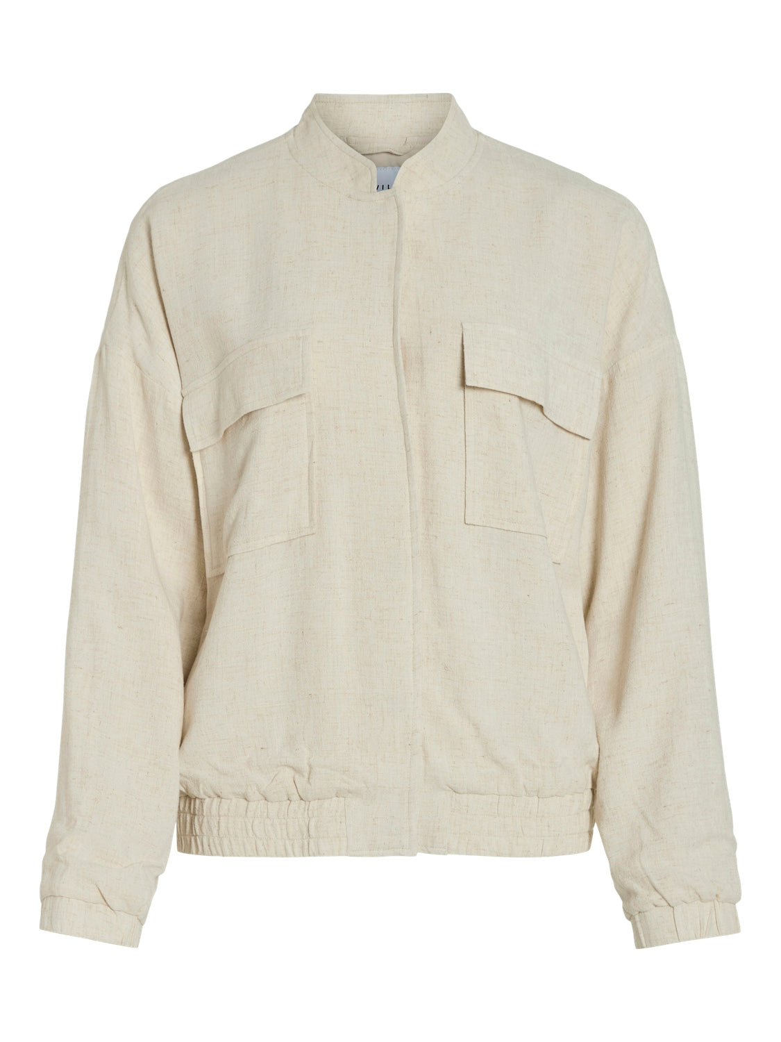 Linen Bomber Jacket