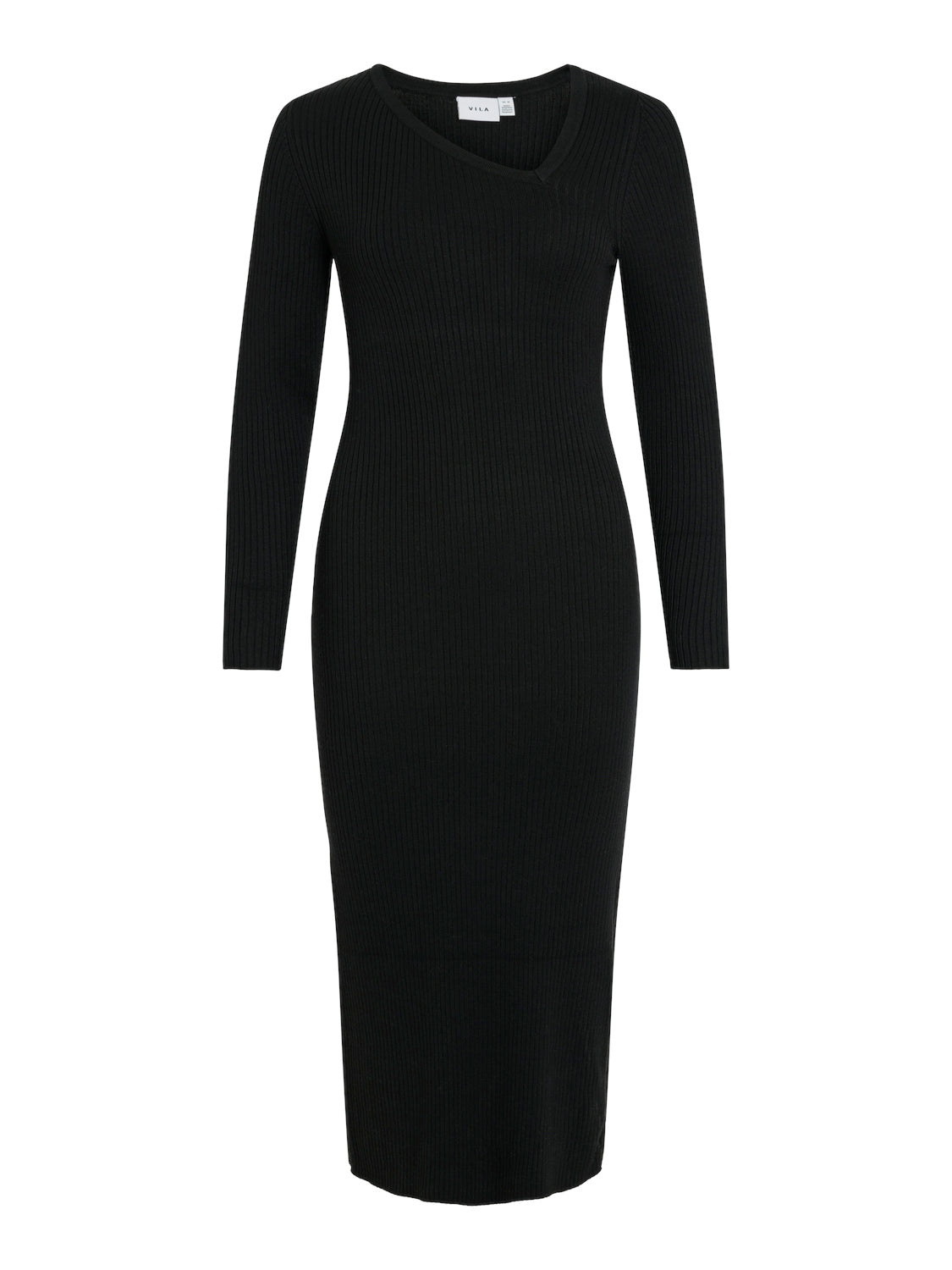 Asymmetric Knit Dress