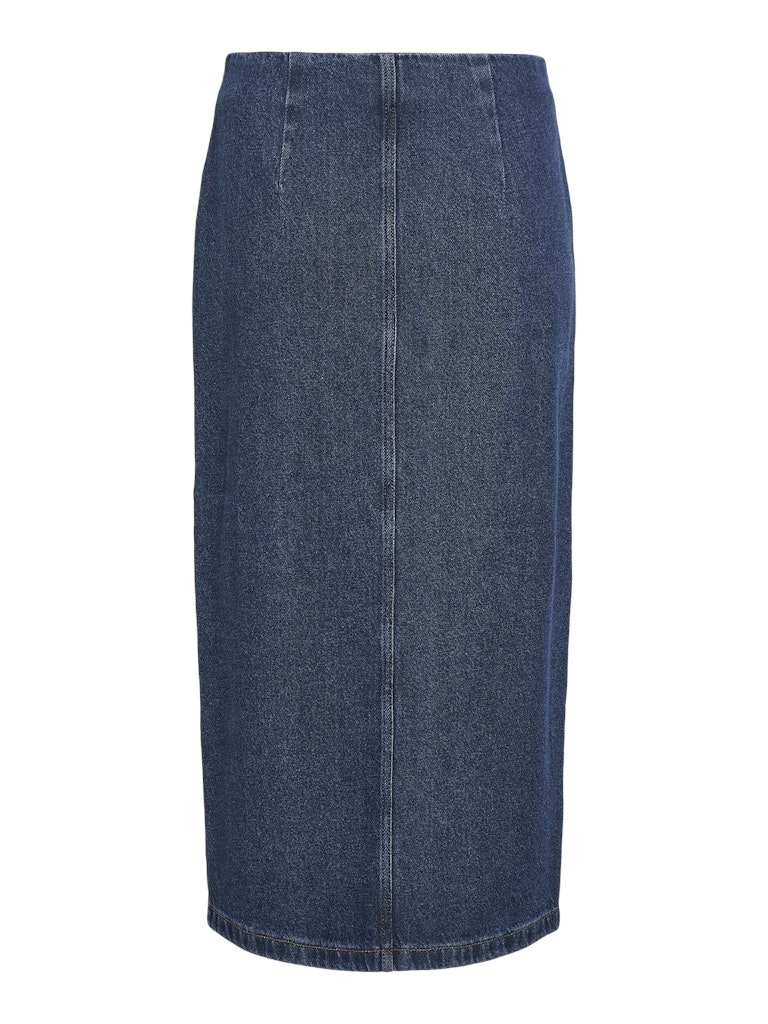 Asymmetric Denim Skirt