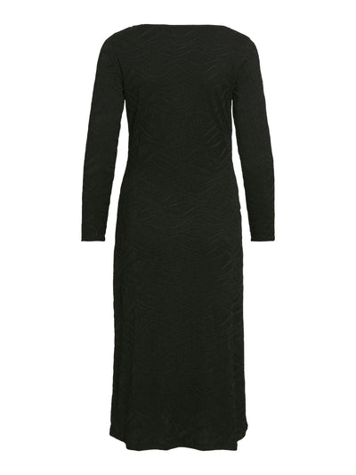 Merinia Stretch Black Dress