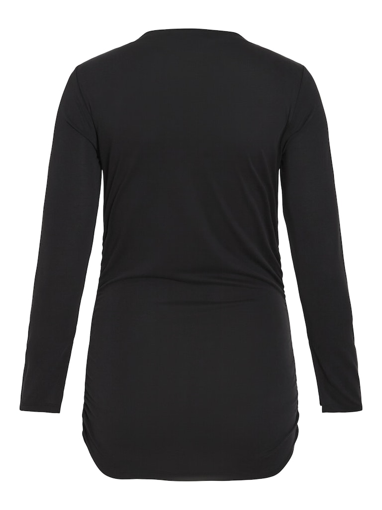 Aleada Long Sleeve Rouched Tee