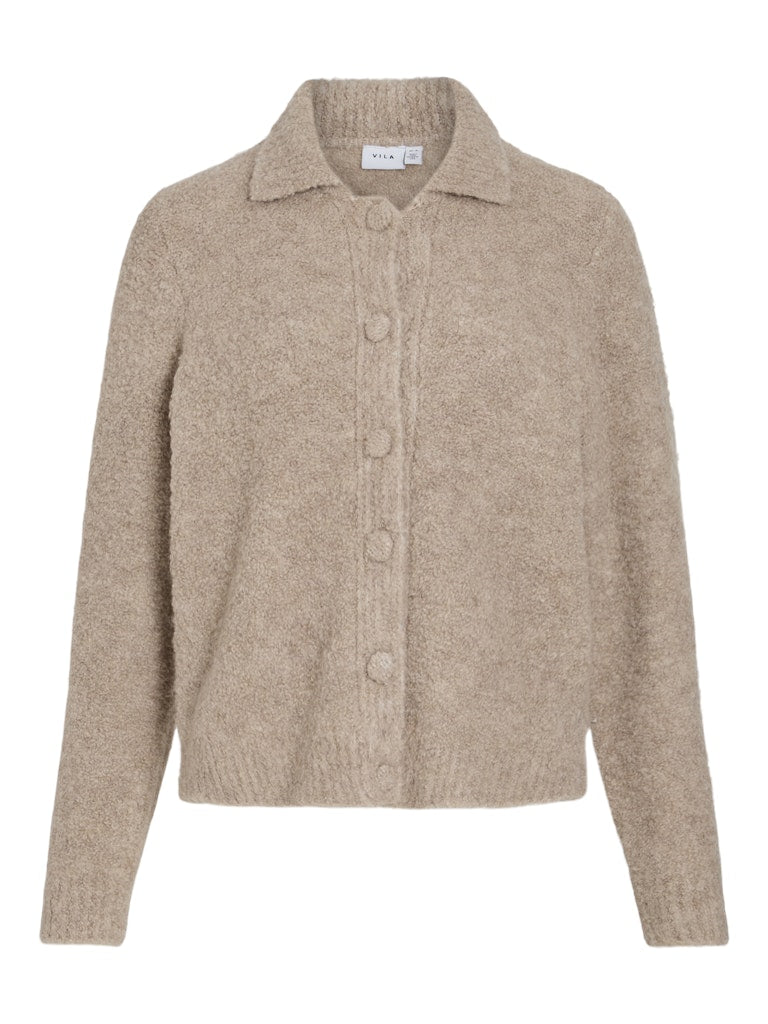 Boucle Bomber Cardigan