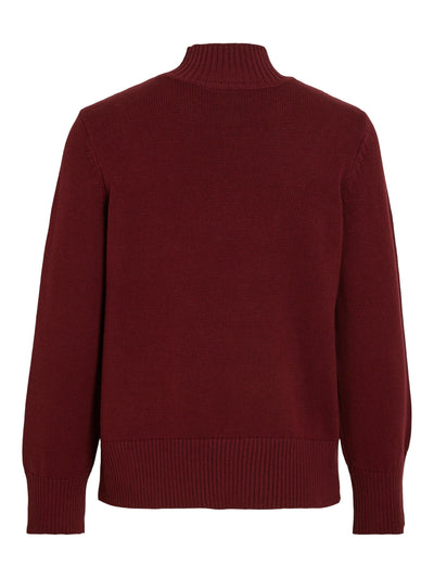 Kassia Burgundy Jumper
