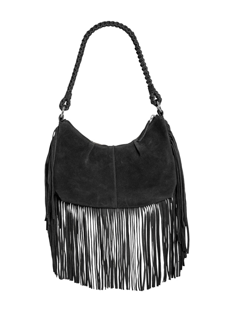 Kaffo Suede Bag Black