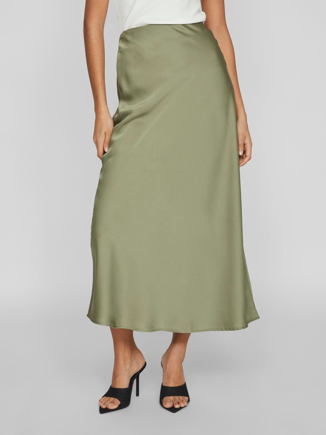 Viellette Maxi Skirt Khaki