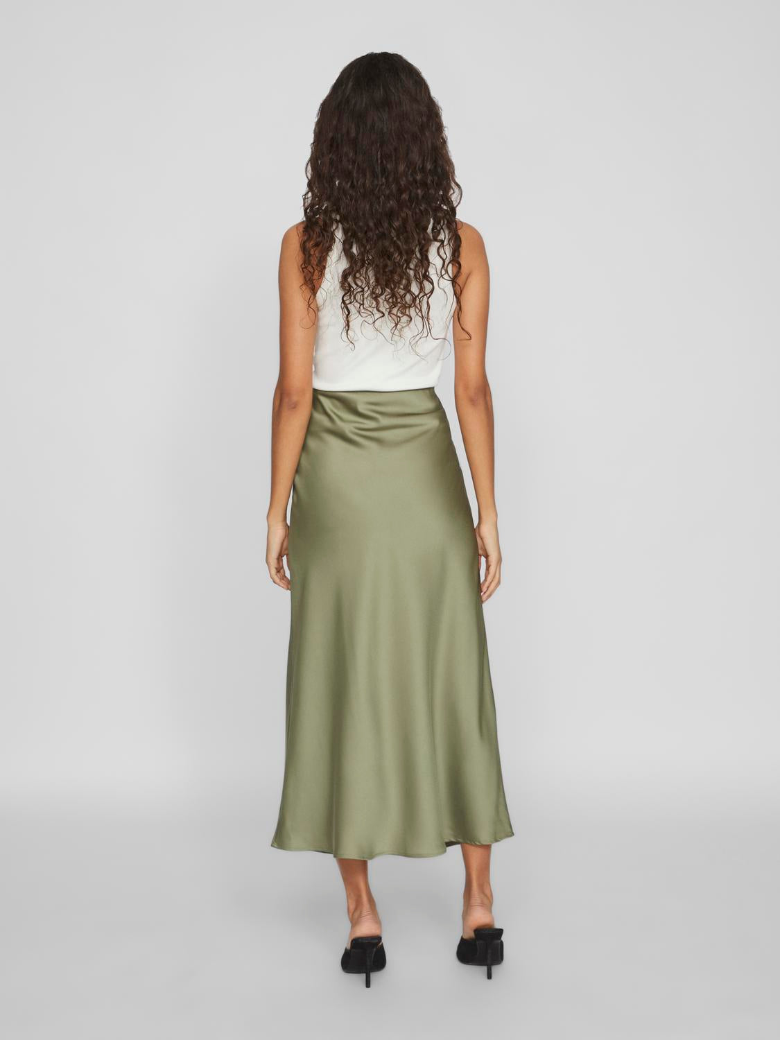 Viellette Maxi Skirt Khaki