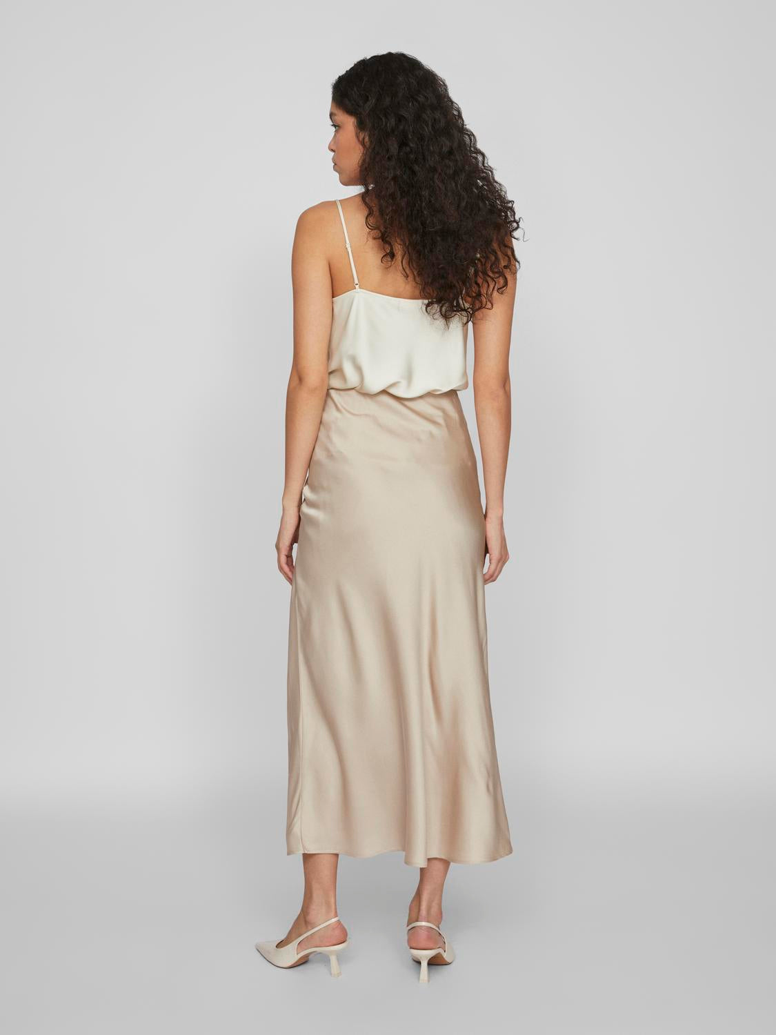 Viellette Maxi Skirt Champagne