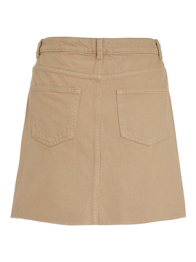 Denim Mini Skirt Corn