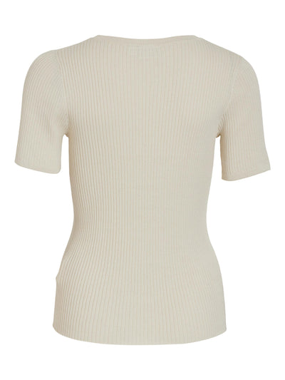 Elevated Knit O-neck White