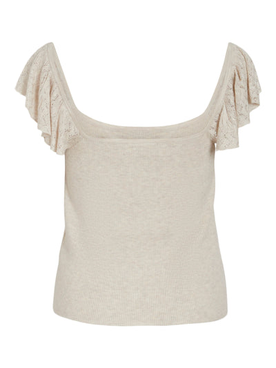 Flounce Crochet Top