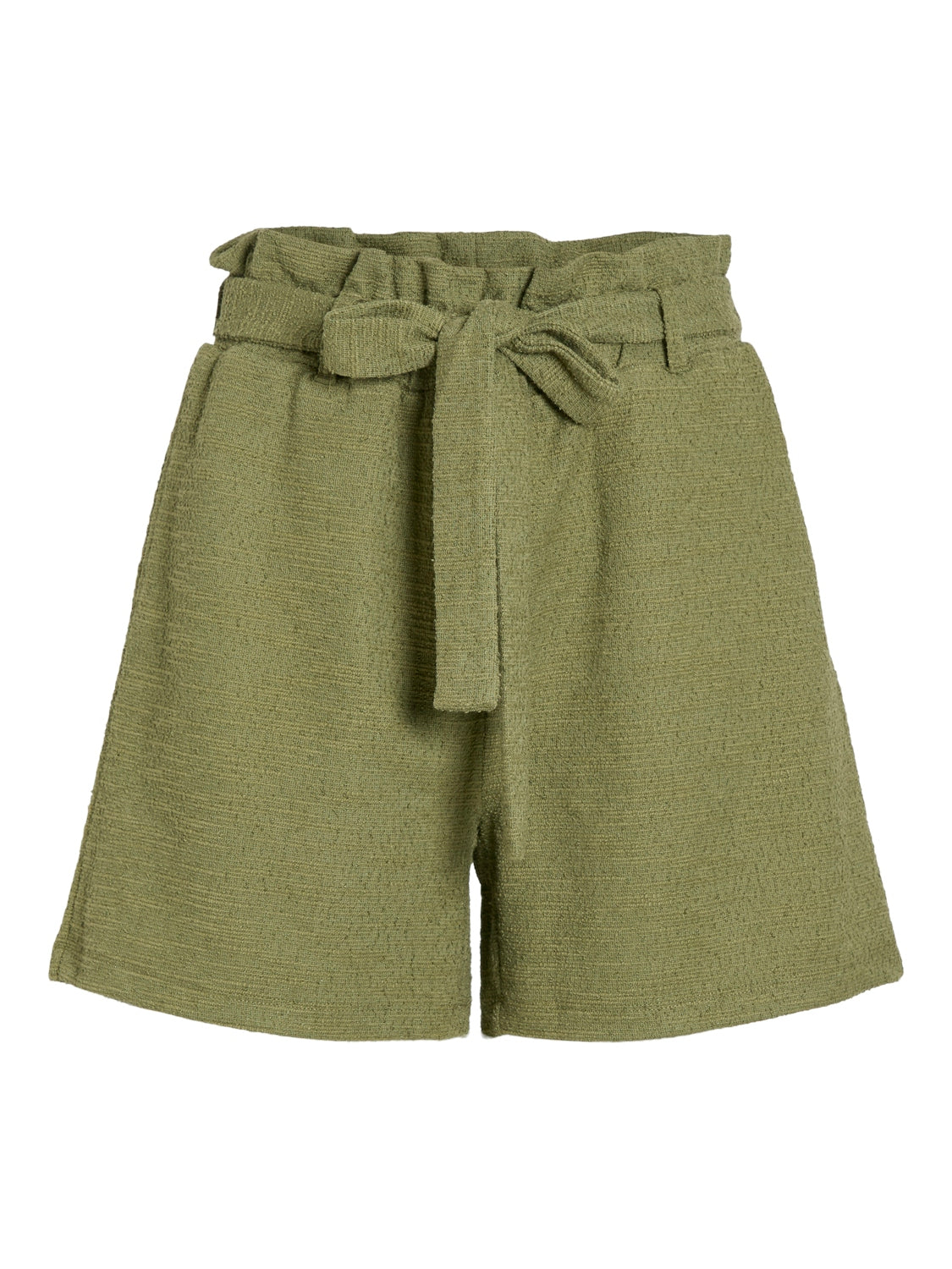 Fine Boucle Shorts Khaki