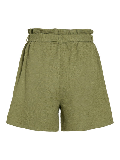 Fine Boucle Shorts Khaki