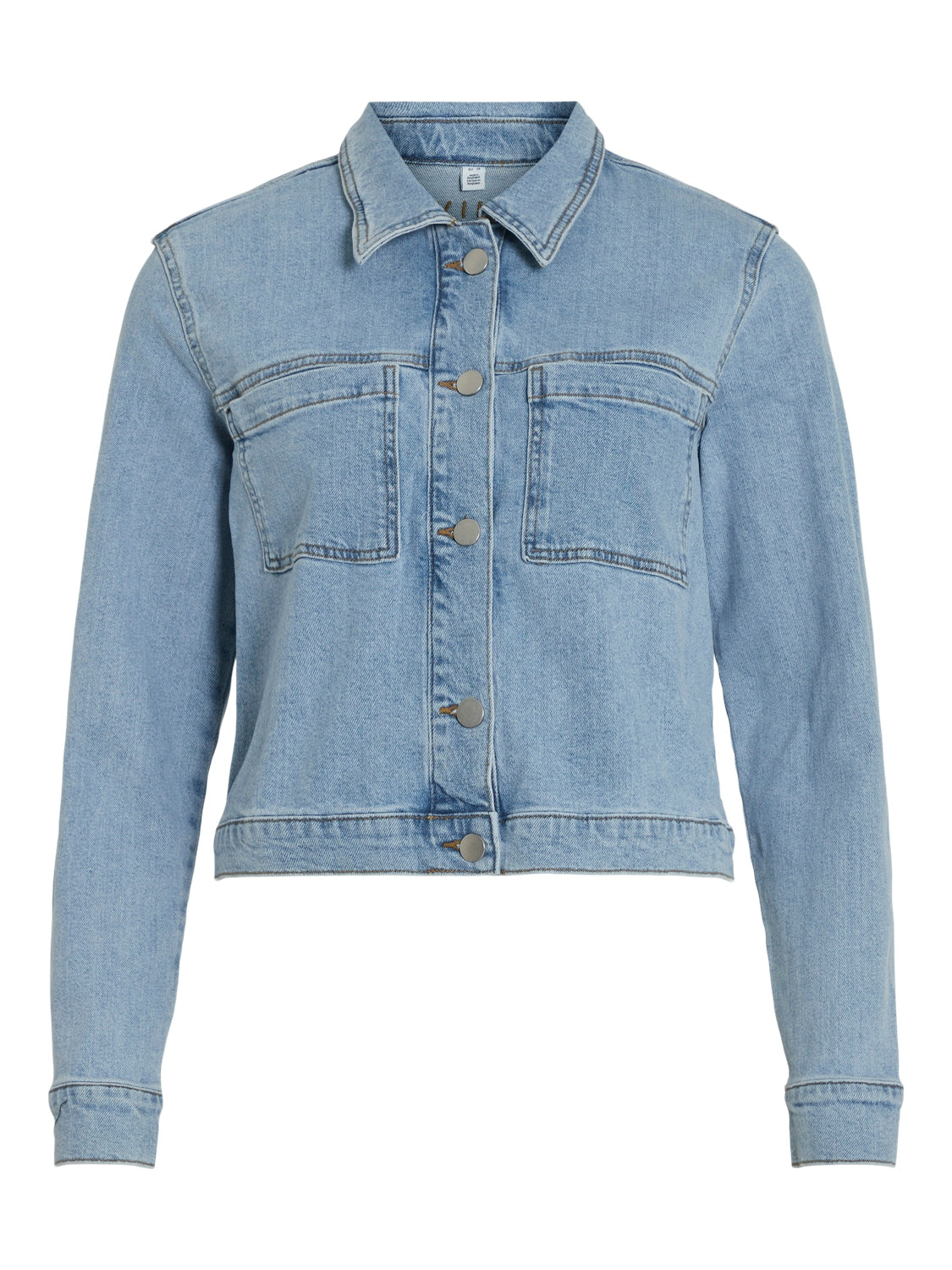 flat pocket denim jacket