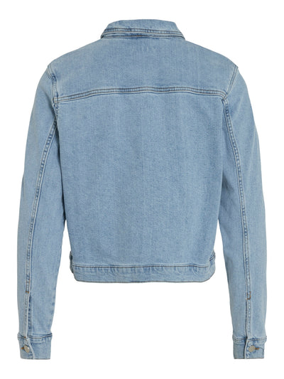 flat pocket denim jacket