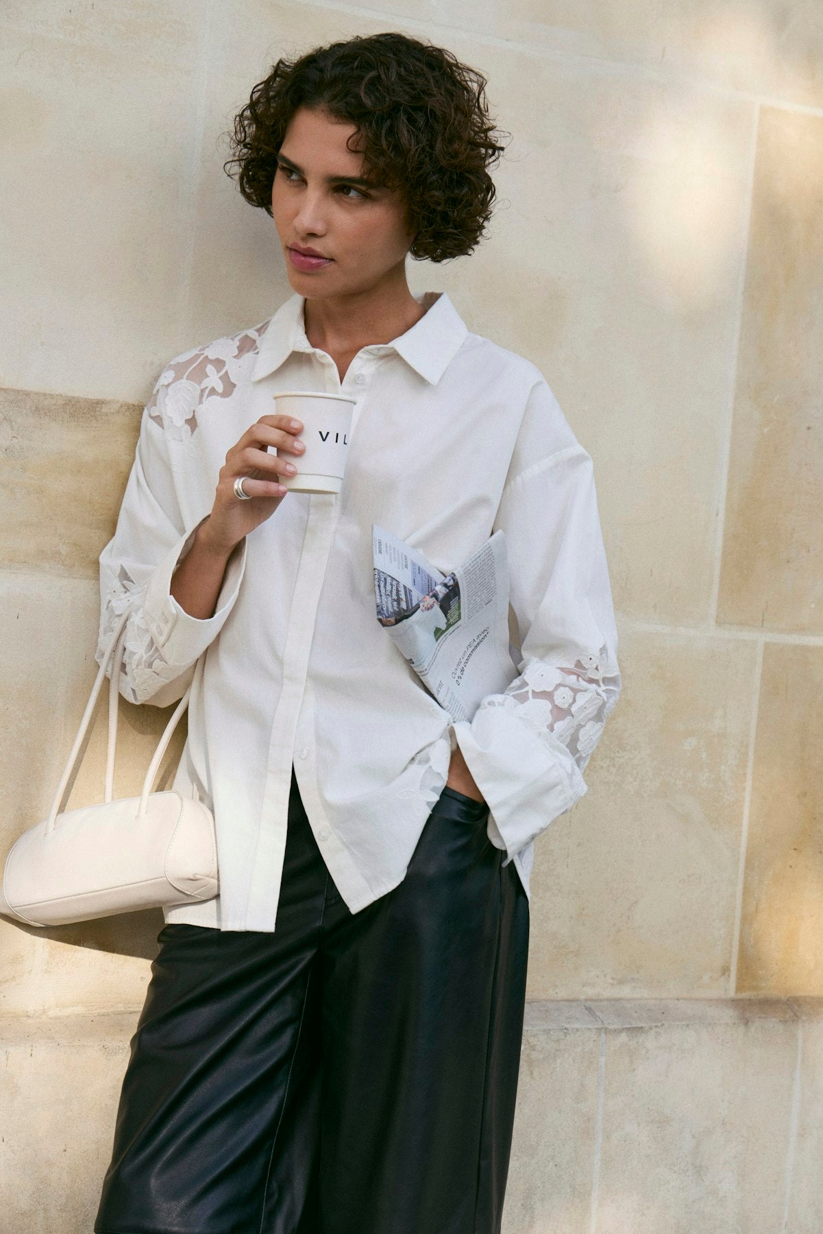 Camina Lace L/S Blouse