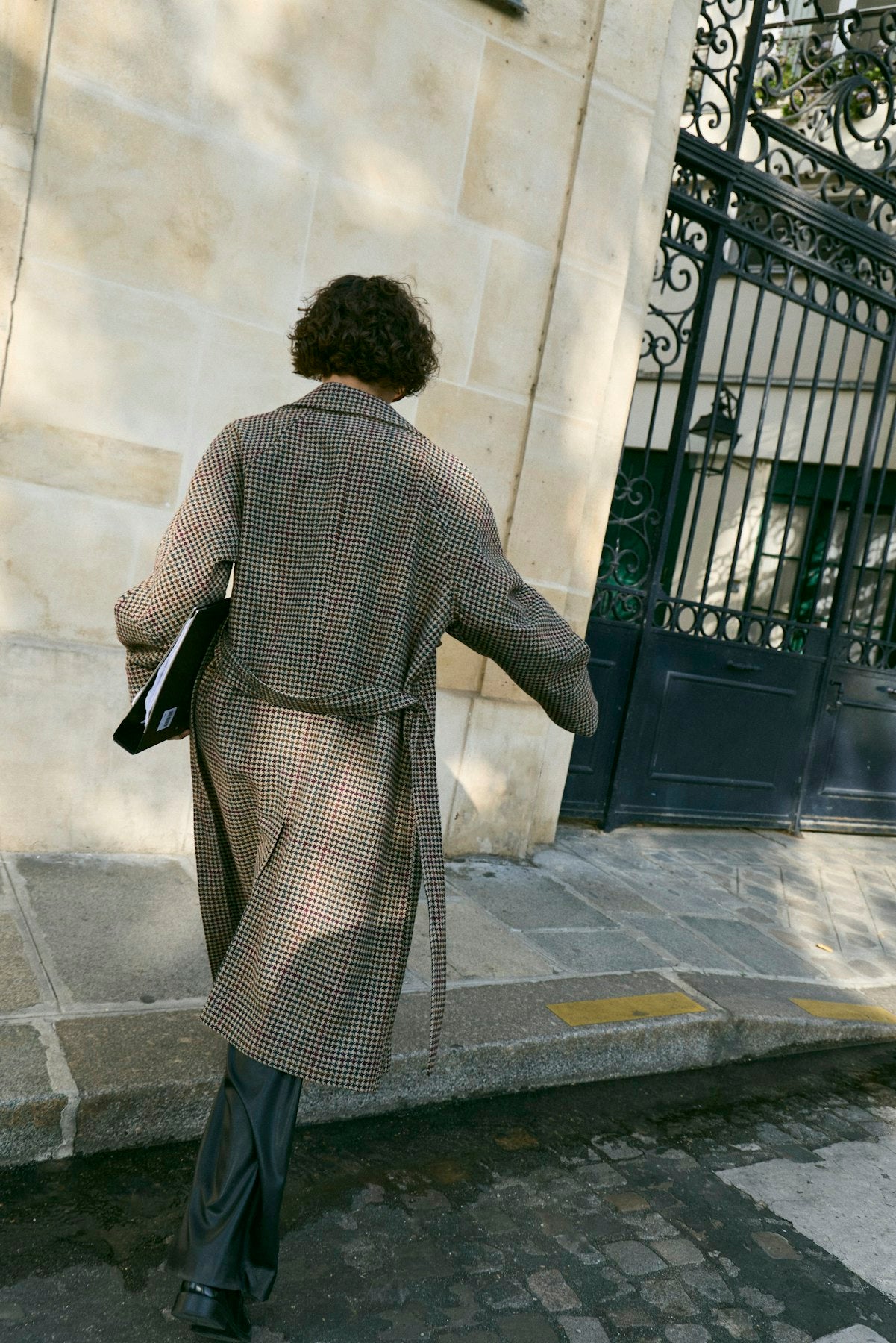 Hunter Houndstooth Coat