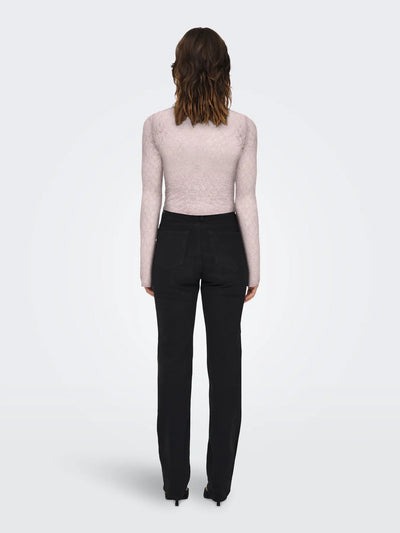 Pulse Lace Top Blush