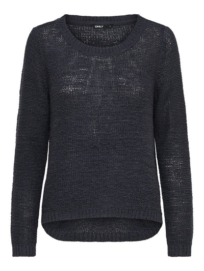 Geena Long Sleeve Jumper Navy