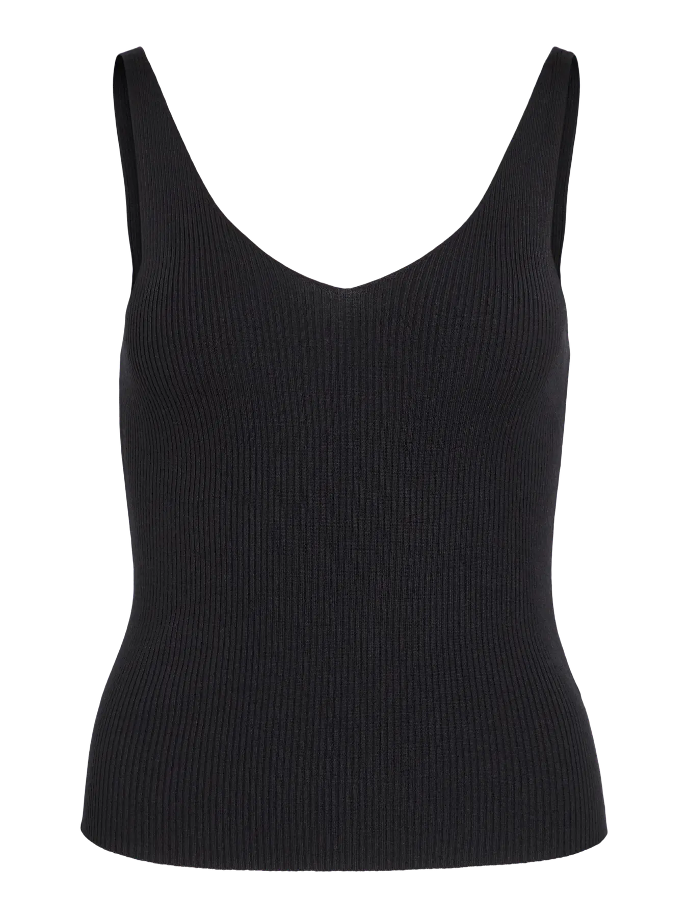 Elevated Knit Cami Black