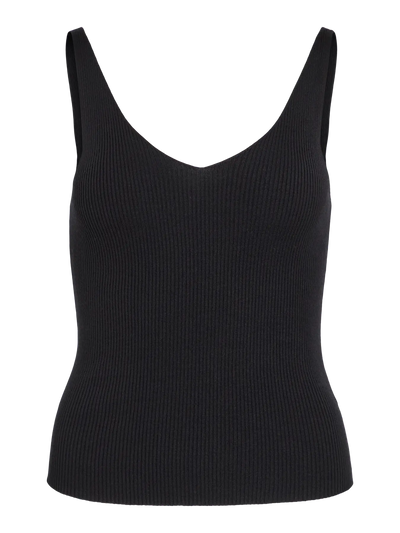 Elevated Knit Cami Black