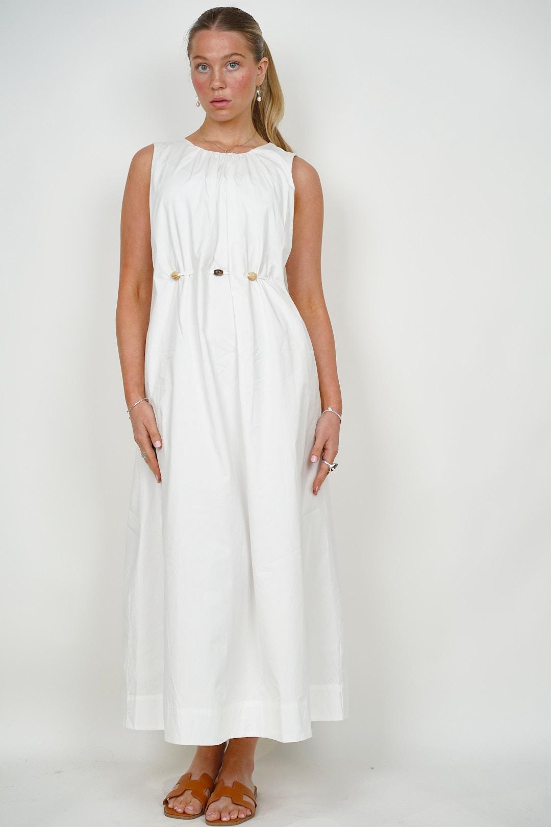 BP Beaded White Dress