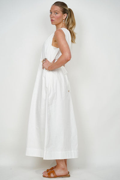 BP Beaded White Dress