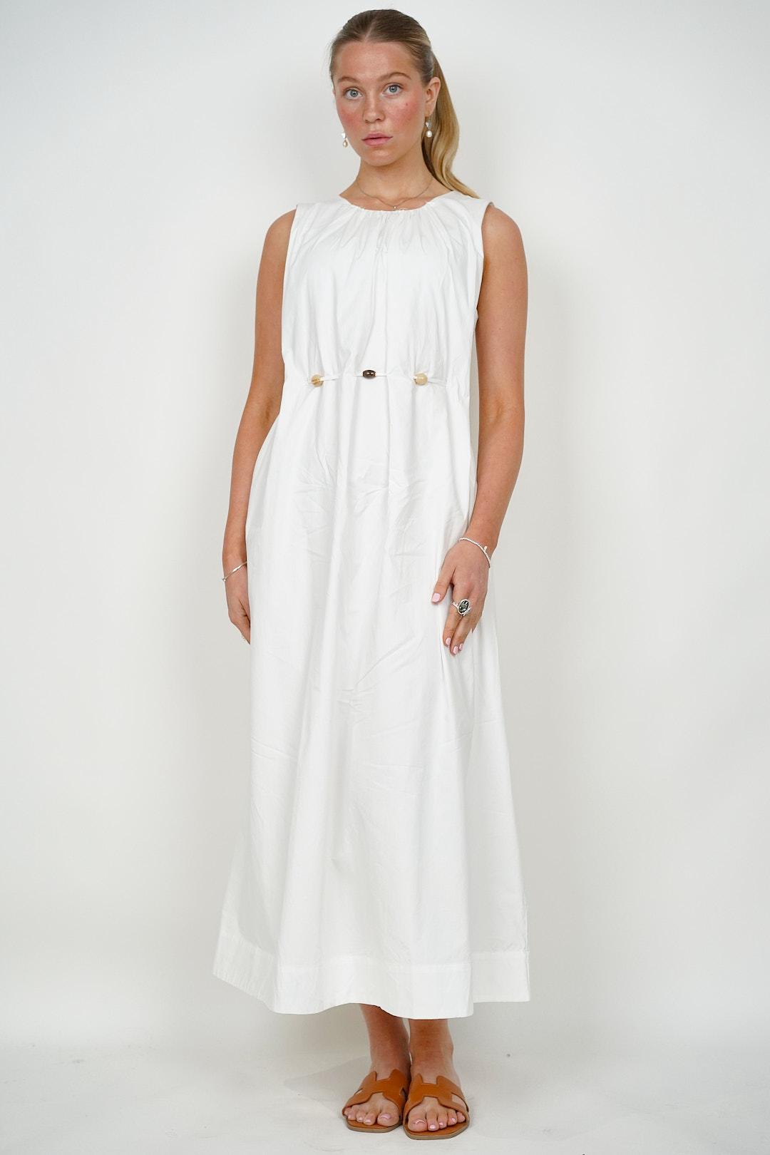 BP Beaded White Dress