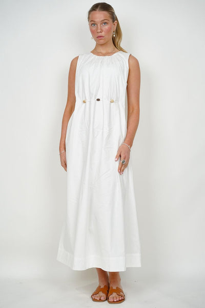 BP Beaded White Dress